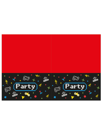 Gaming Party Plastic Tablecloth 120 x 180 cm