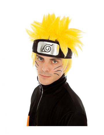 Naruto Shippuden žuta perika