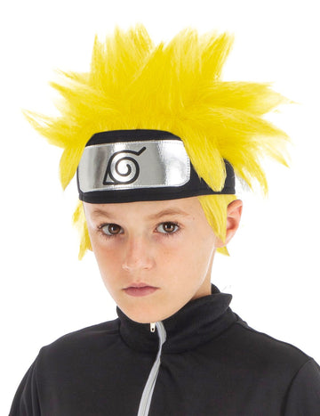 Naruto shippuden žuta dječja perika