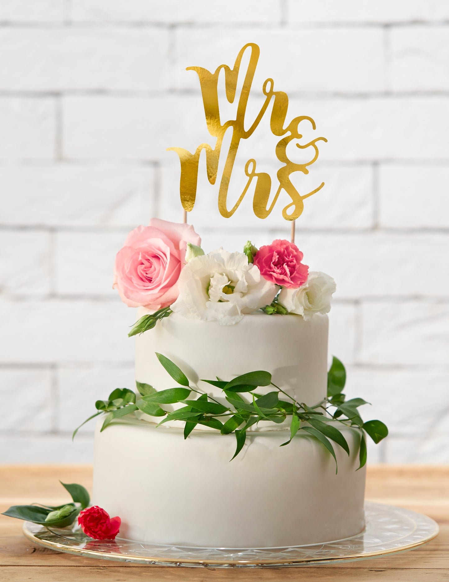 Mr i gospođa Golden Wedding Torta 25,5 cm