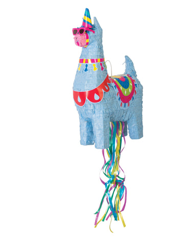 Piñata lama plava 50 cm