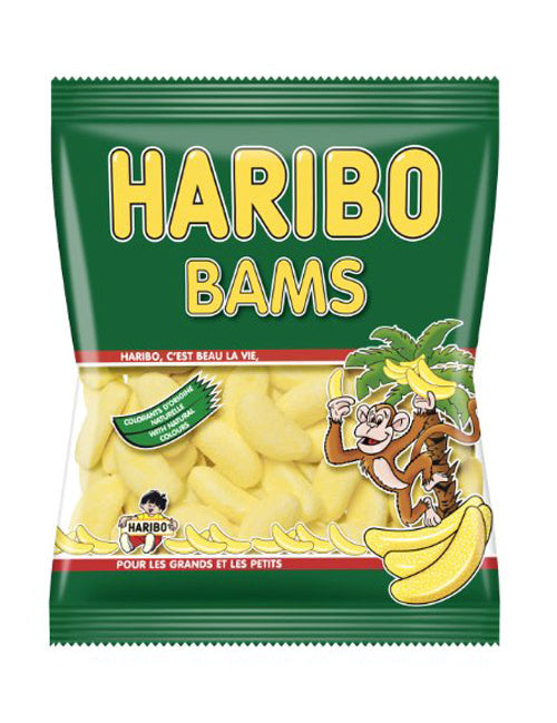 Haribo 120 g banana bombon